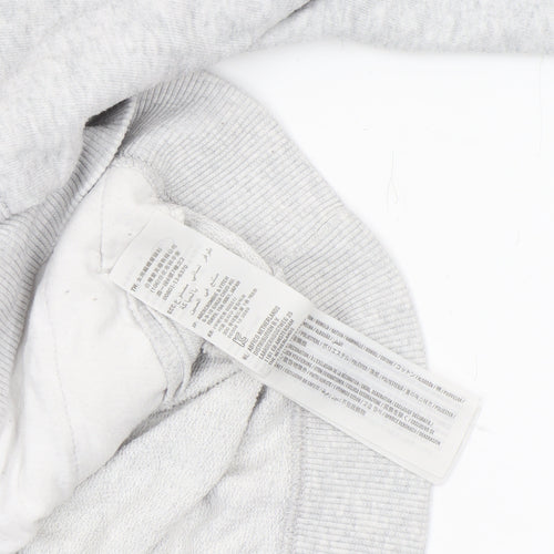Hollister Women's Grey Small Pullover Sweatshirt Crew Neck Long Sleeve