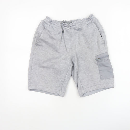 The North Face Boys Grey Sweat Shorts Size 12 Years Regular Fit