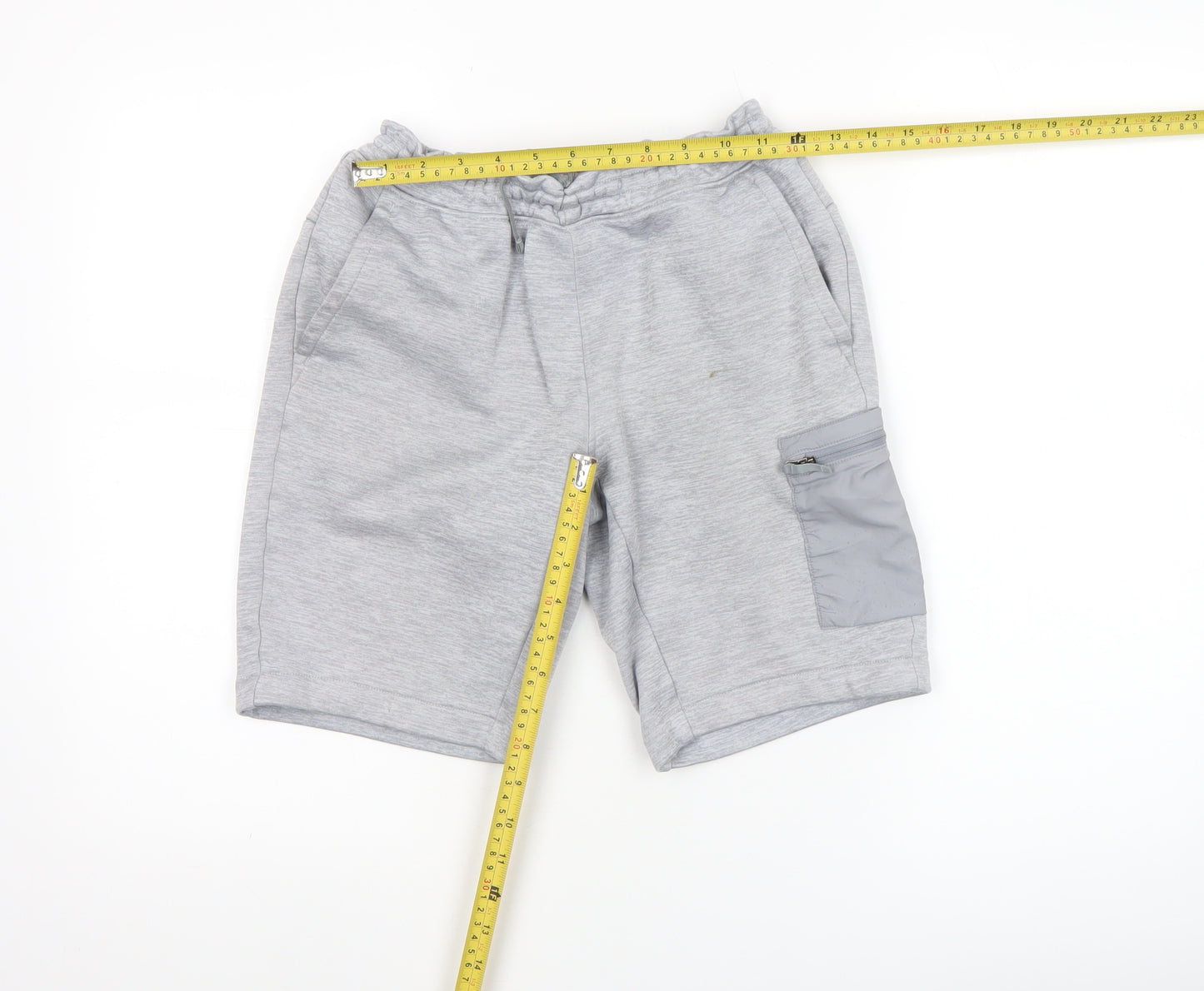 The North Face Boys Grey Sweat Shorts Size 12 Years Regular Fit