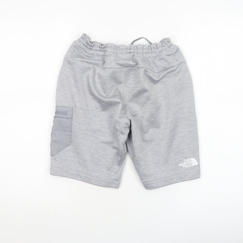 The North Face Boys Grey Sweat Shorts Size 12 Years Regular Fit