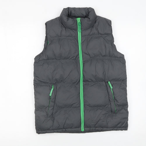 Peter Storm Boys Grey Padded Bodywarmer Waistcoat Age 13 Years