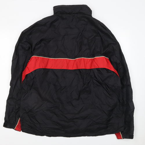 Prostar Men's Black Red Windbreaker Jacket L 42/44 Nylon