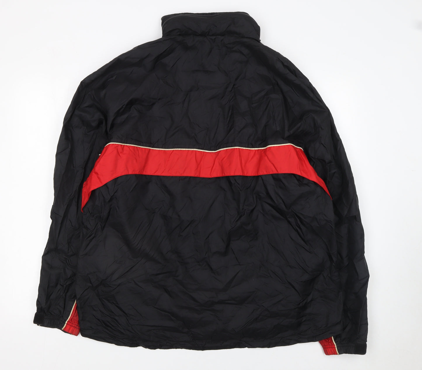 Prostar Men's Black Red Windbreaker Jacket L 42/44 Nylon
