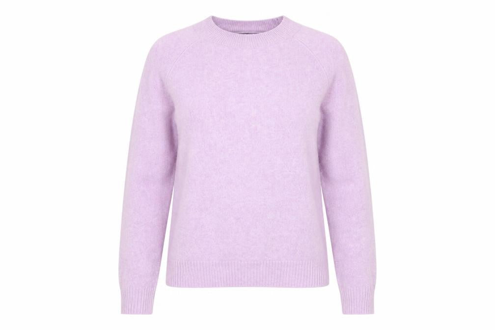 Vero Moda Women’s Purple Crew Neck Long Sleeve Pullover Jumper XS
