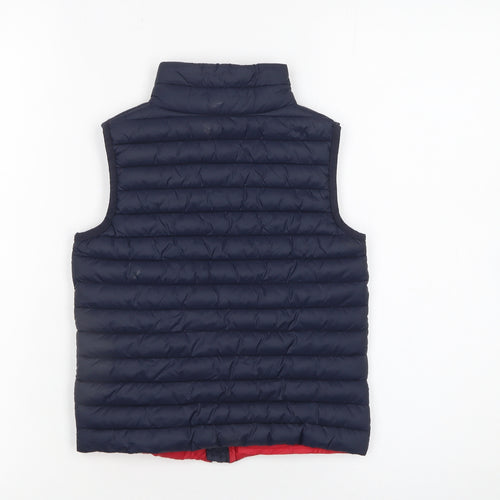 Joules Boys Blue Padded Quilted Bodywarmer Gilet 4 Years