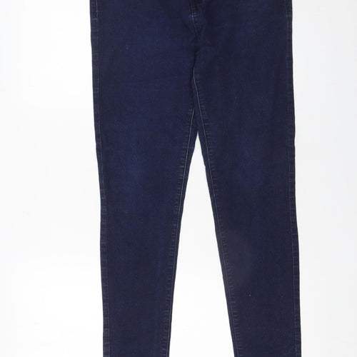 24|7 Authentic Denim Women's Blue Skinny Jeans Size 12 Stretch