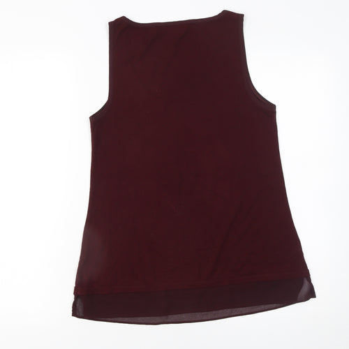 Lauren Ralph Lauren Women's Red Sleeveless Tank Top XS