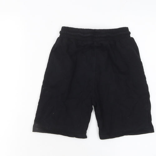 Marvel Boys Black Sweat Shorts 8 Years Regular Fit Hulk Superhero Design