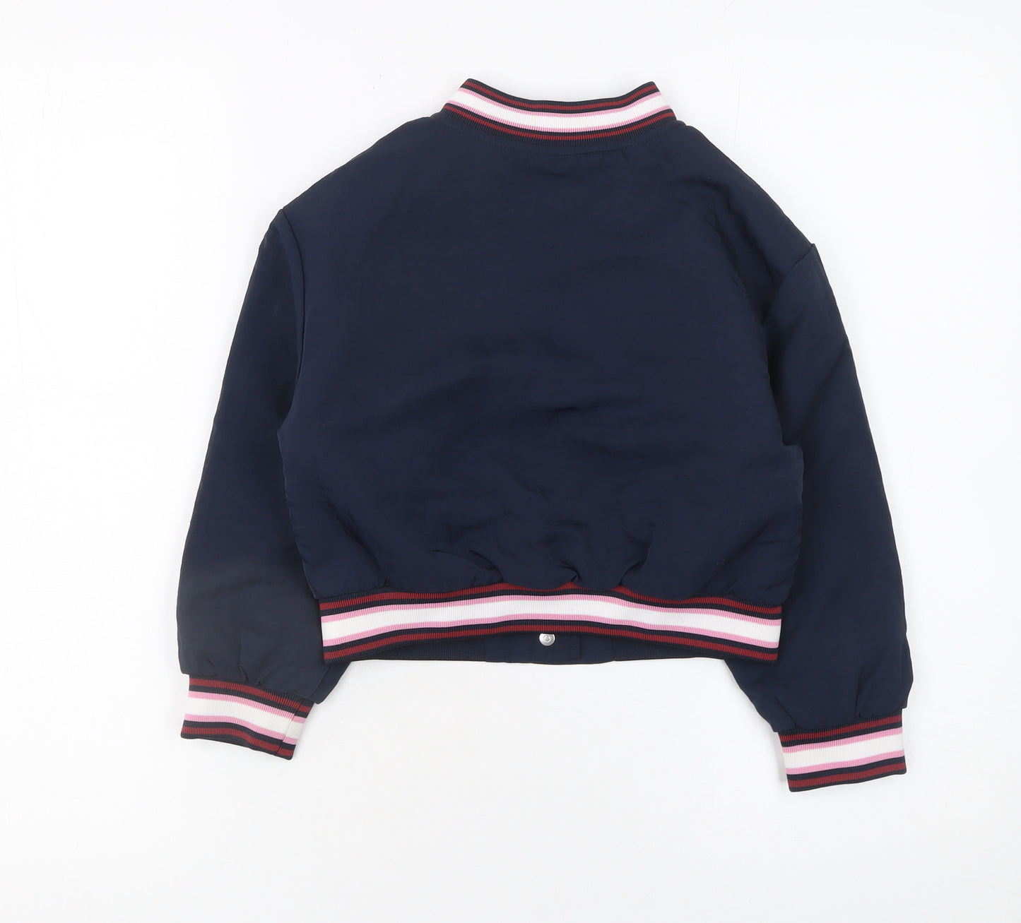 Marks and Spencer Girls Blue Ballet Varsity Jacket 6-7 Years