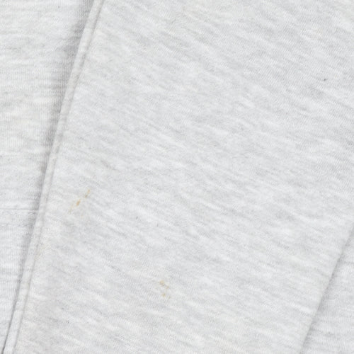 Mckenzie Girls Grey Pullover Hoodie 12-13 Years Logo Fleece Sweatshirt