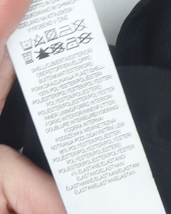 Workout Men's Black Polyester Athletic Shorts L Lightweight Breathable