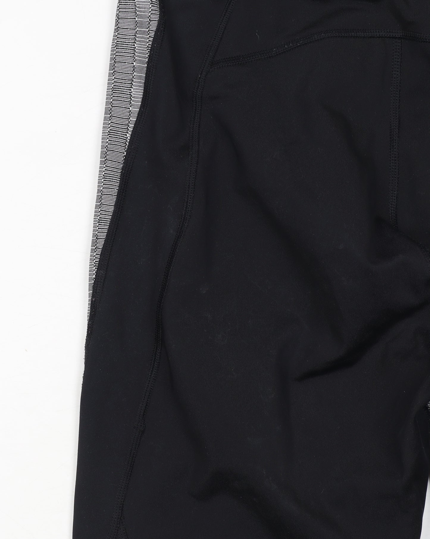 Ivy Park Womens Black Grey Large Leggings Stretch Activewear Trousers