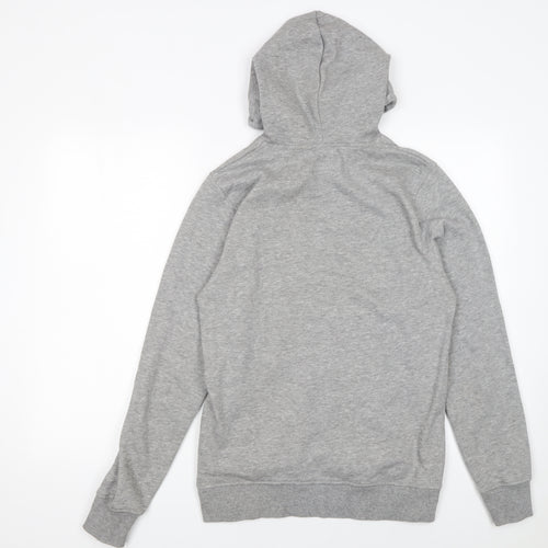 Jack & Jones Men's Grey Pullover Hoodie Size S Regular Fit
