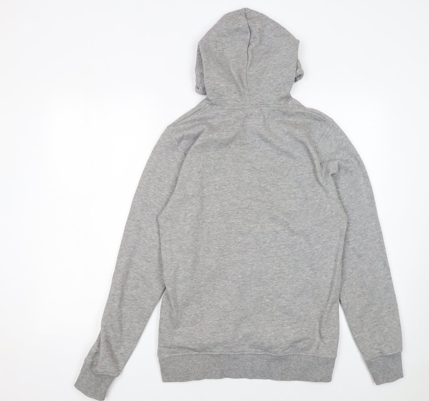 Jack & Jones Men's Grey Pullover Hoodie Size S Regular Fit