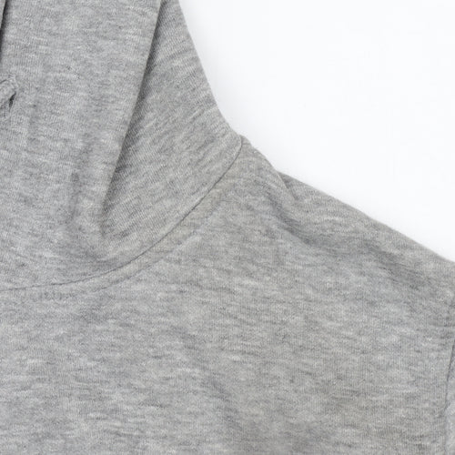 Jack & Jones Men's Grey Pullover Hoodie Size S Regular Fit