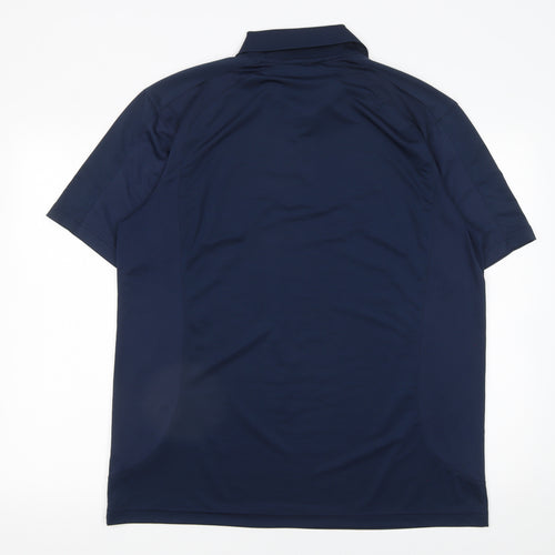 ProQuip Men’s Blue Performance Golf Polo Shirt Size L