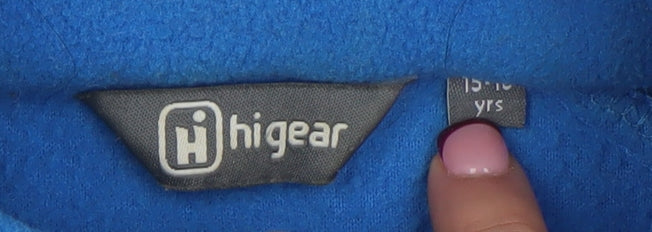 Hi Gear Boys Blue Fleece Full Zip Jacket 15-16 Years Outdoor Winter Wear