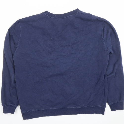 Cotton On Women Navy Blue California Dreaming Sweatshirt M