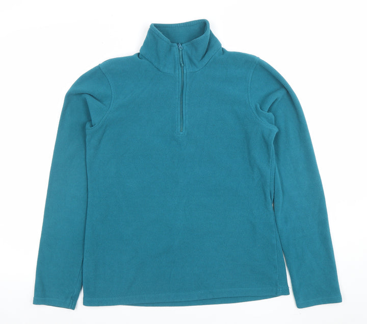 Mountain Warehouse Women’s Blue Fleece Pullover Sweatshirt M