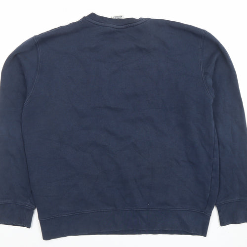 Franklin & Marshall Womens Navy Blue Pullover Sweatshirt M