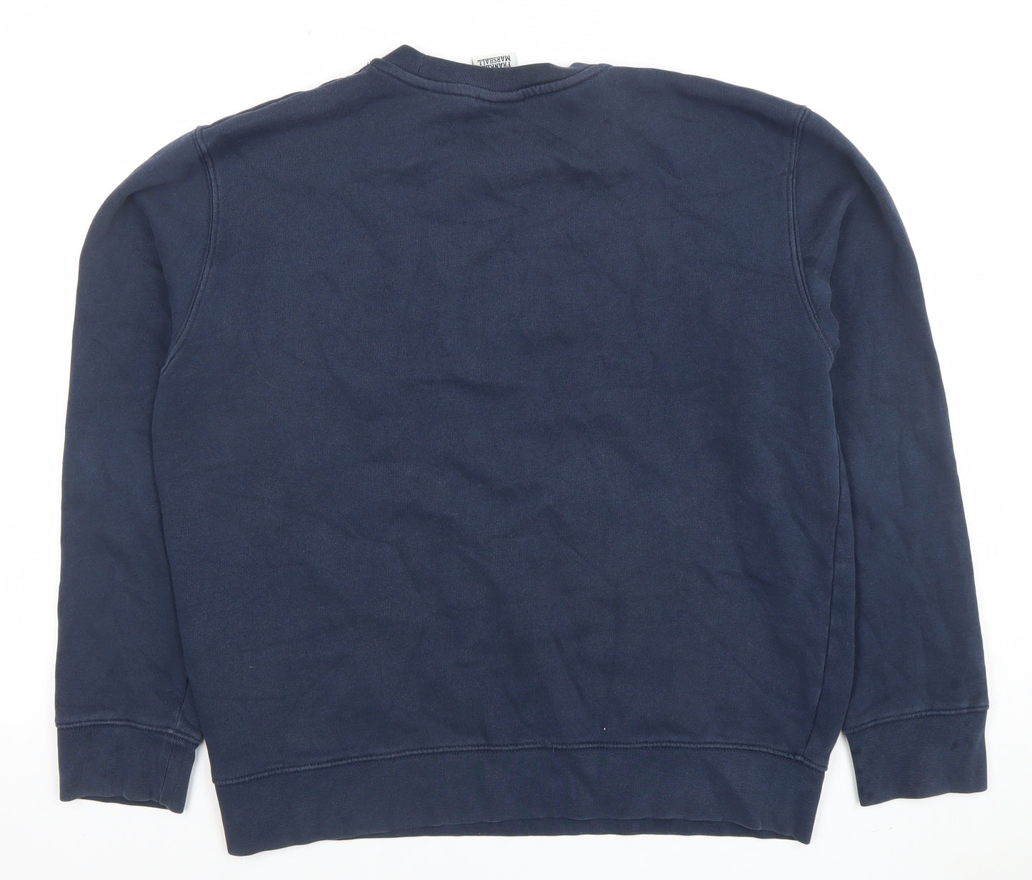 Franklin & Marshall Womens Navy Blue Pullover Sweatshirt M