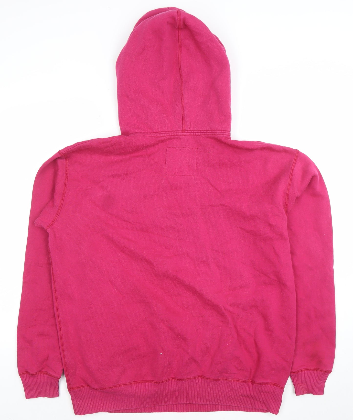 Jack Wills Women's Pink Pullover Hoodie Size 8 Cotton Blend