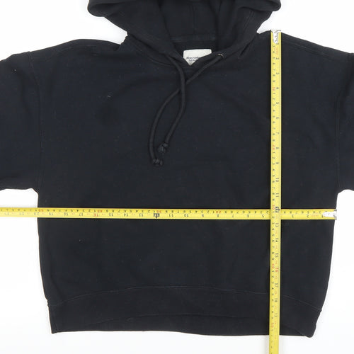 Abercrombie & Fitch Women Black S Pullover Hoodie Soft A&F Collection
