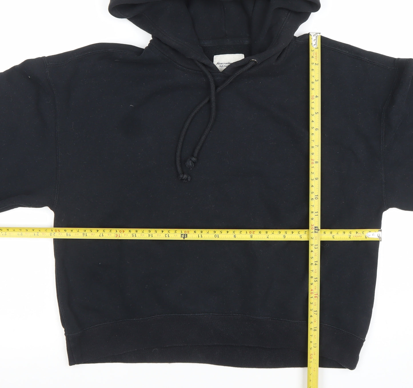 Abercrombie & Fitch Women Black S Pullover Hoodie Soft A&F Collection