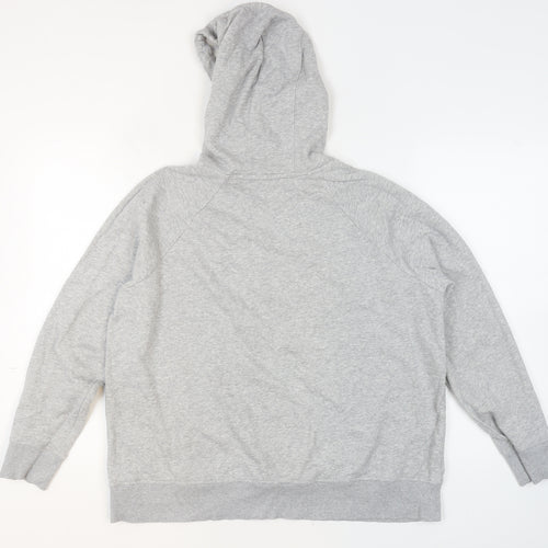 Under Armour Men’s Grey XL Pullover Hoodie Relaxed Fit Cotton Blend