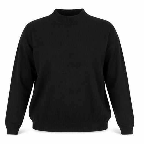 Collusion Women’s Black Mock Neck Long Sleeve Jumper Size 18