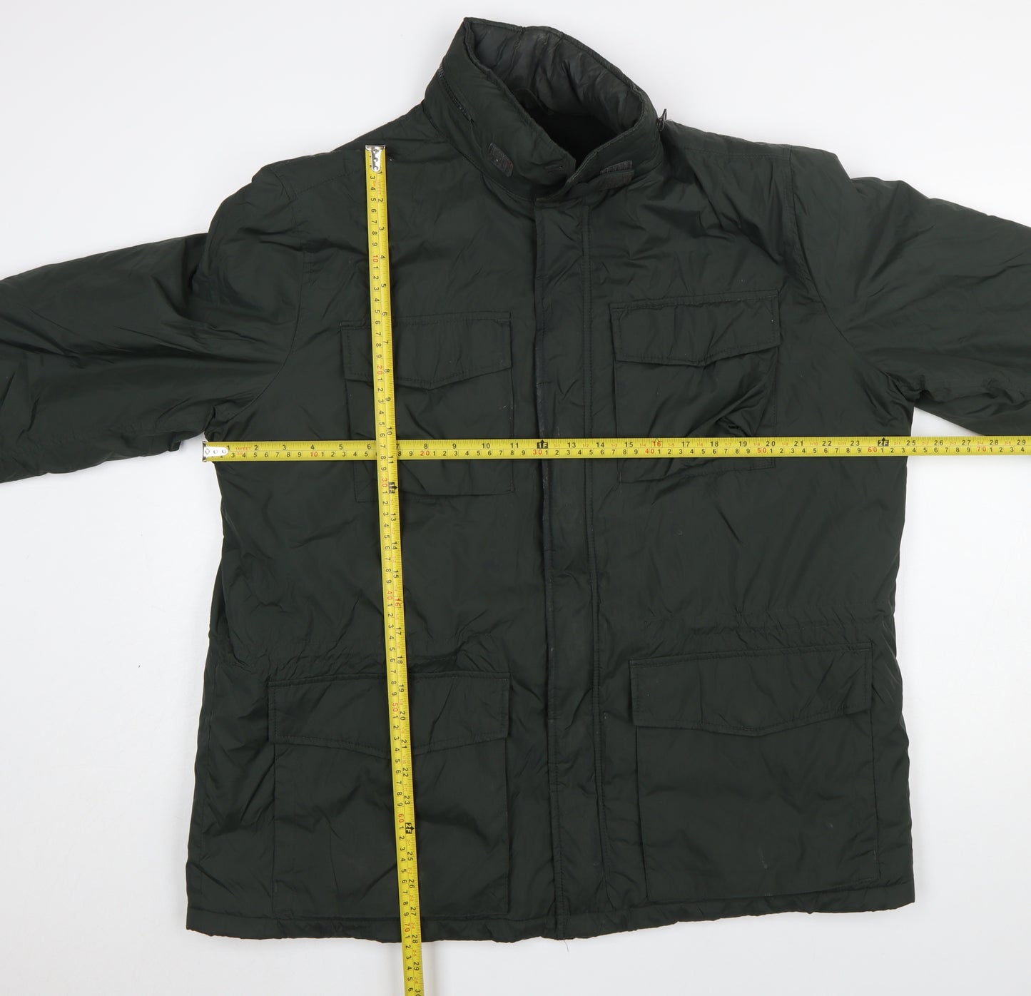Marks and Spencer Men's Green XL Parka Jacket Water Resistant