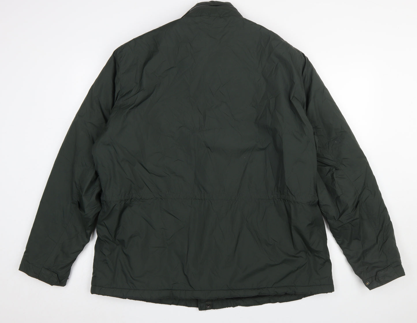 Marks and Spencer Men's Green XL Parka Jacket Water Resistant