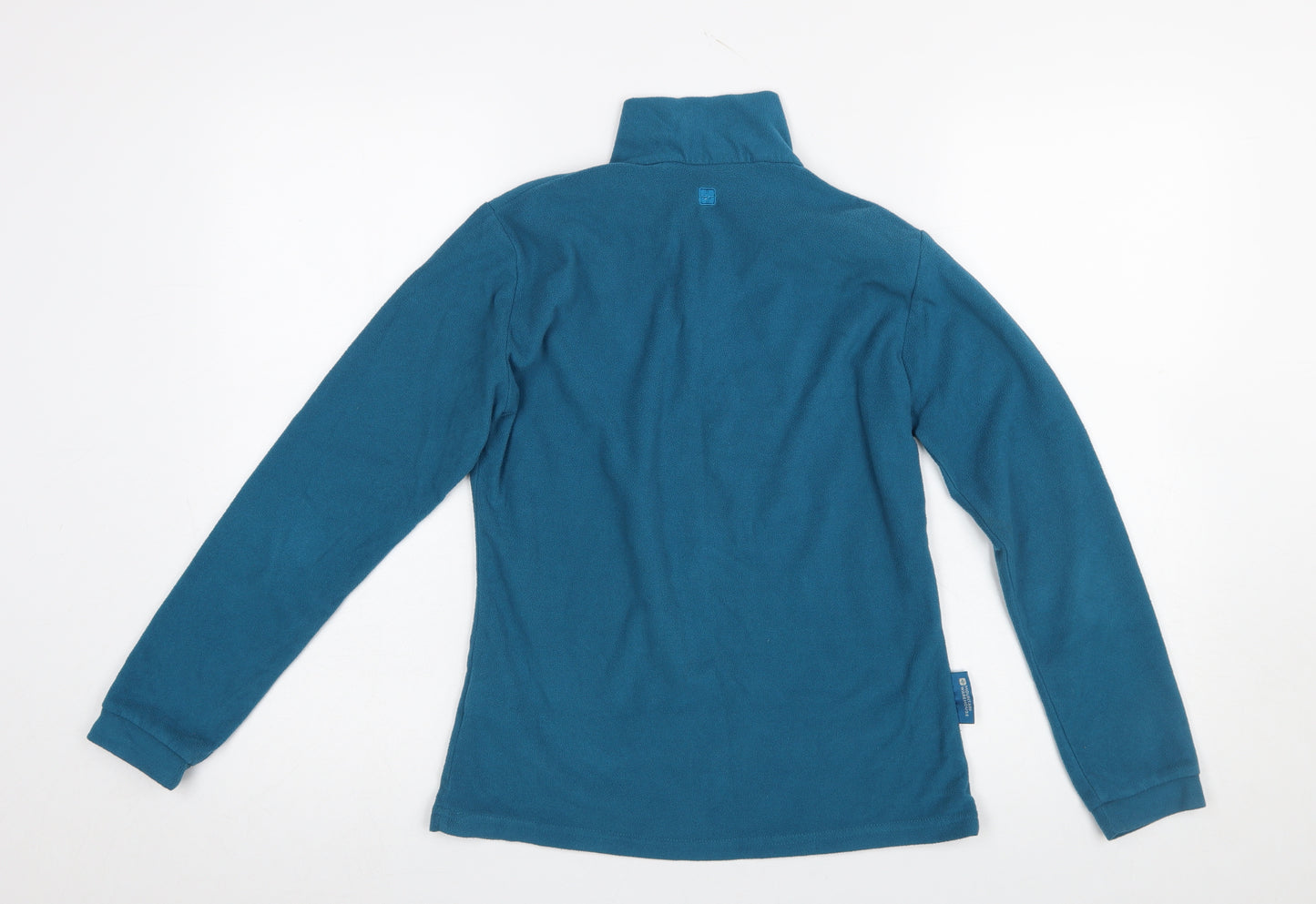 Mountain Warehouse Women Blue Size 8 Fleece 1/2 Zip Pullover Sweatshirt
