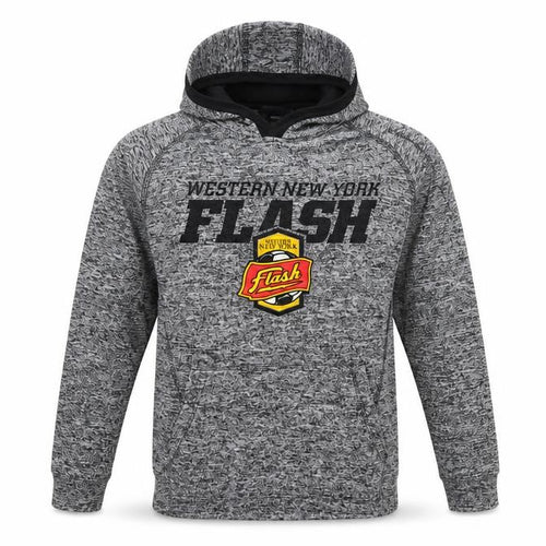J America Boys Grey Western New York Flash Pullover Hoodie Youth L Polyester