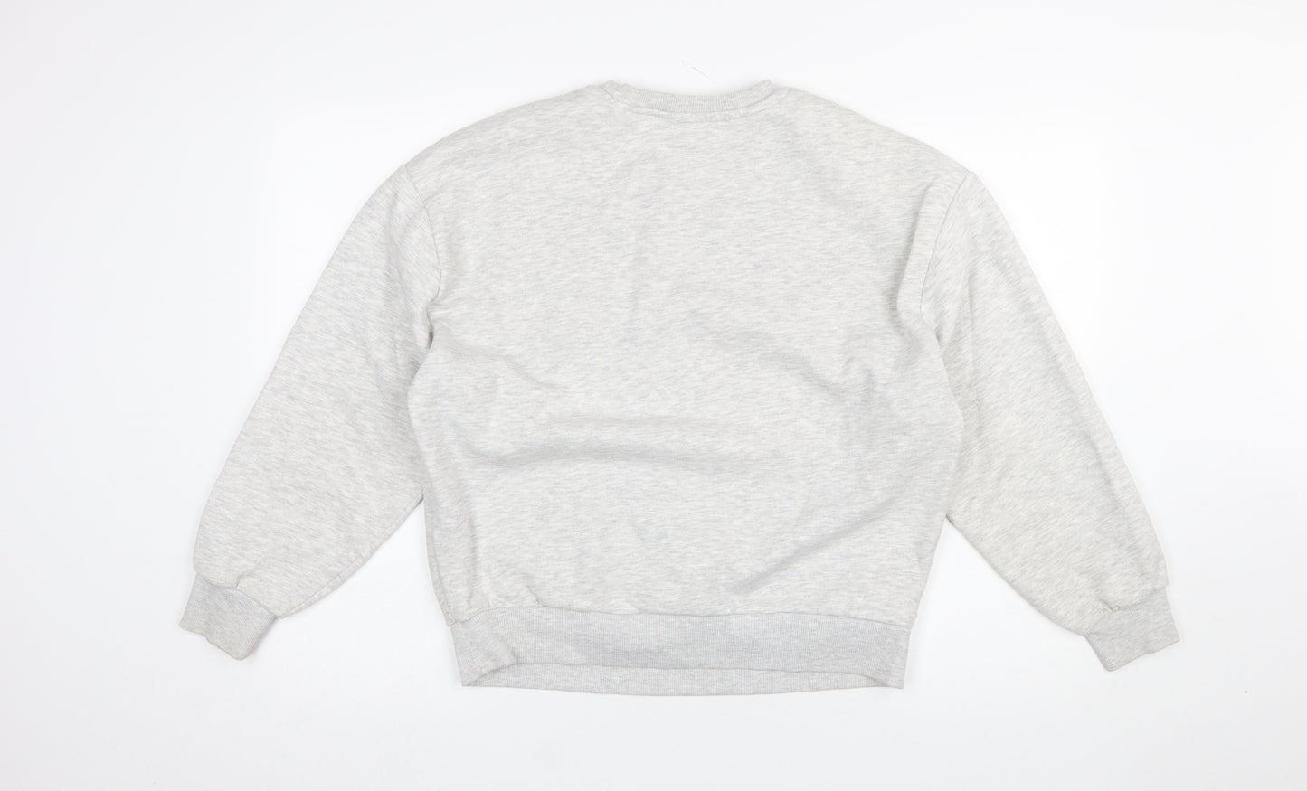 Stradivarius Women Grey Monaco Grand Circuit Pullover Sweatshirt S