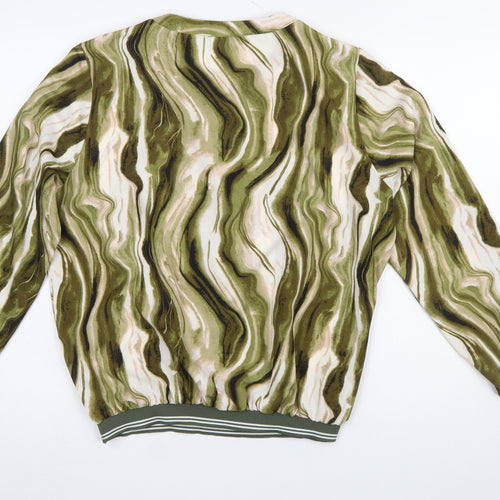 Gerard Womens Multicoloured Size 14 Long Sleeve Polyester Blouse