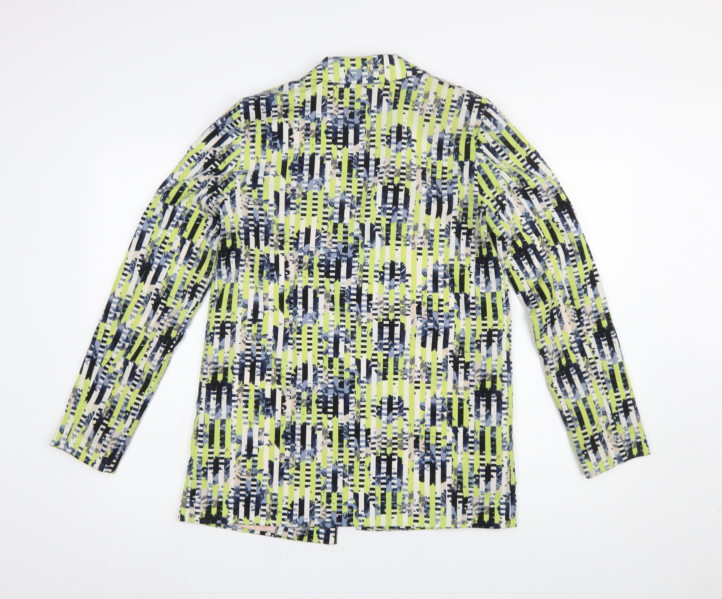 River Island Women's Multicoloured Blazer Jacket Size 6 Polyester Lined