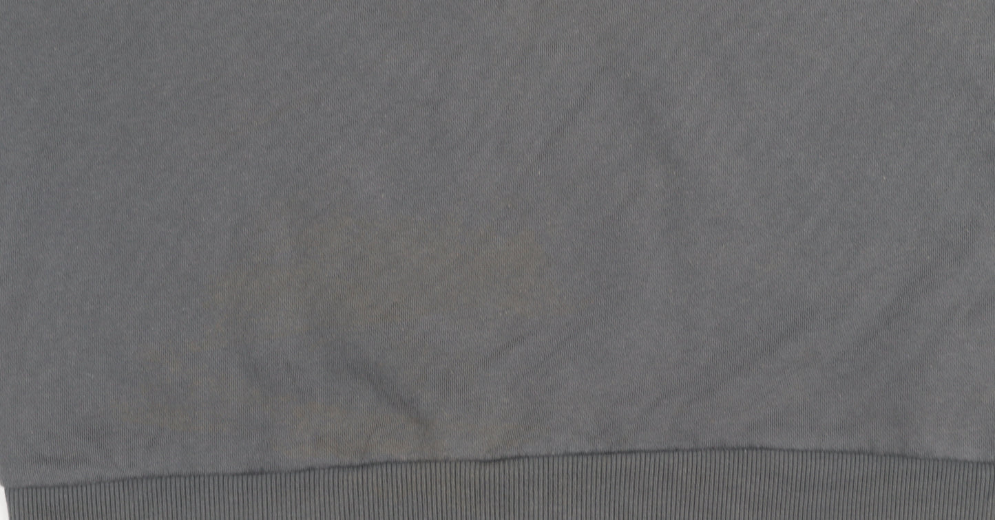 Under Armour Men Grey Small Pullover Crew Neck Sweatshirt