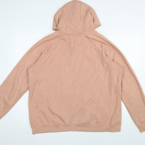 Nike Women’s Beige XL Pullover Hoodie Sweatshirt Cotton Blend