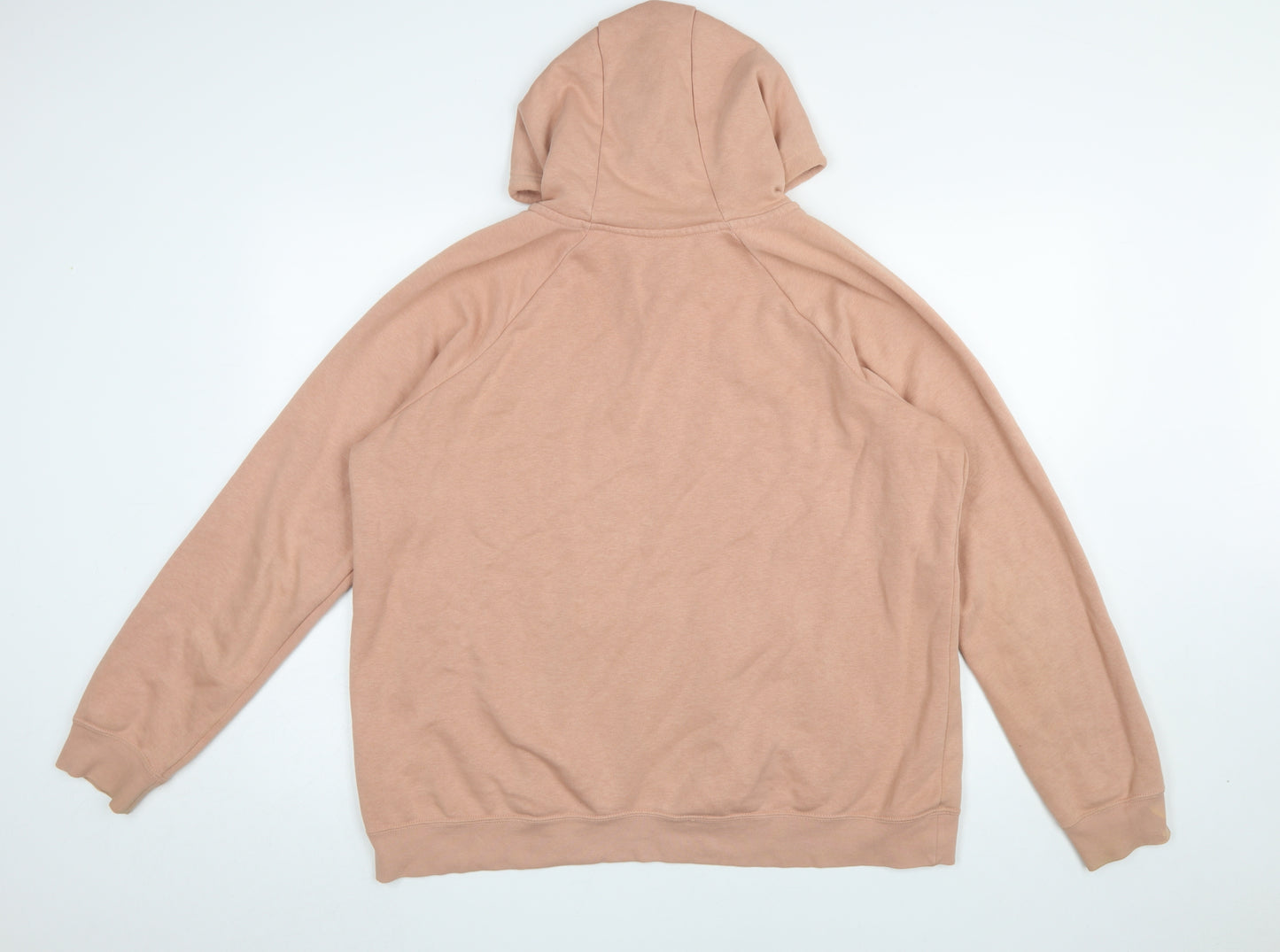 Nike Women’s Beige XL Pullover Hoodie Sweatshirt Cotton Blend