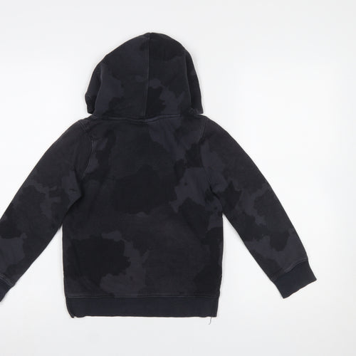 Under Armour Boys Black Camouflage Pullover Hoodie Size Small Cotton Blend