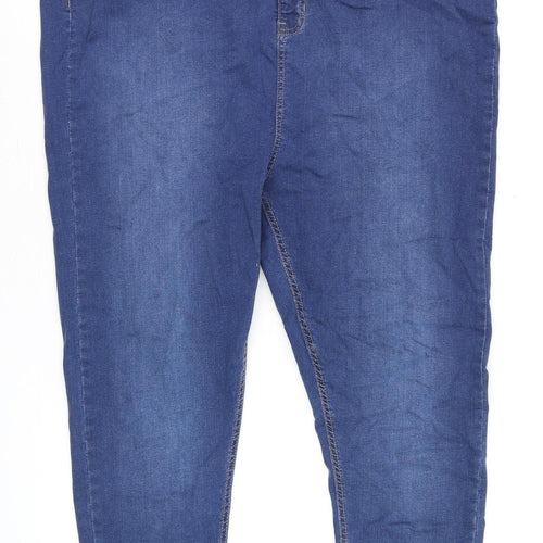 Urban Bliss Women's Blue Plus Size 22 Skinny Stretch Denim Jeans