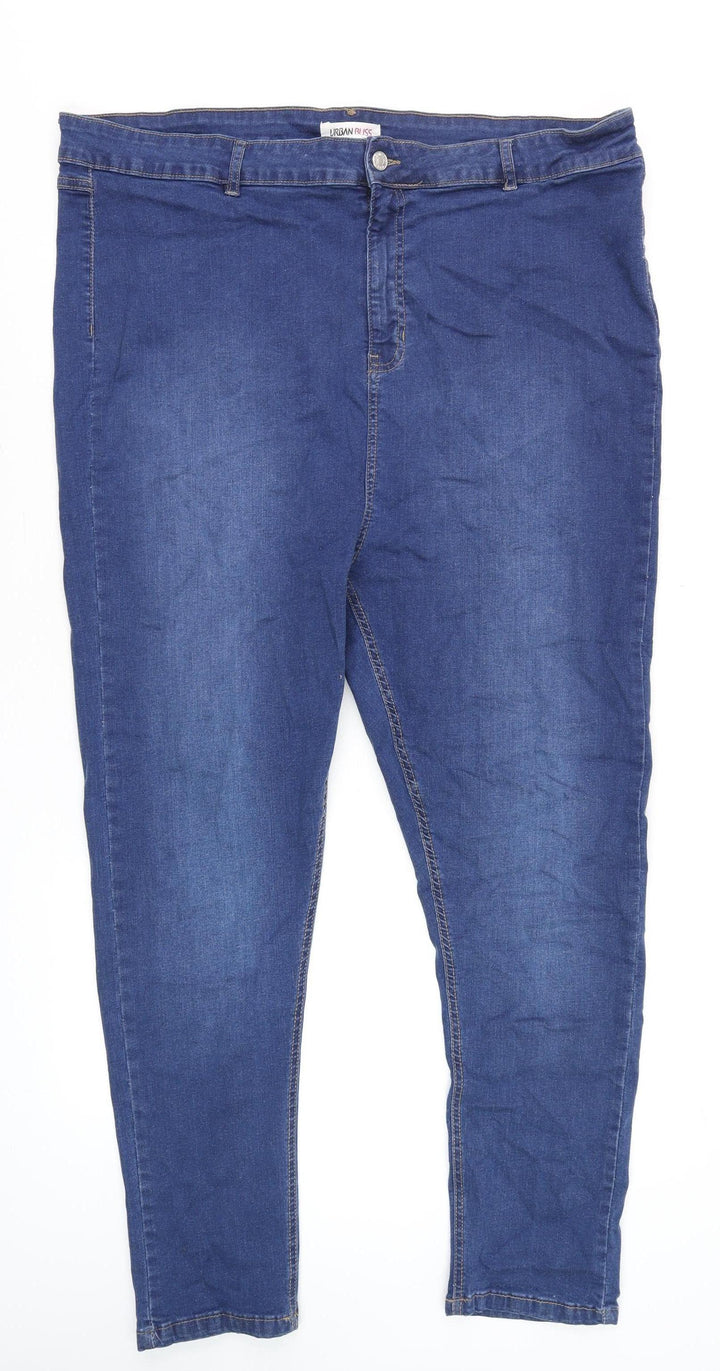 Urban Bliss Women's Blue Plus Size 22 Skinny Stretch Denim Jeans