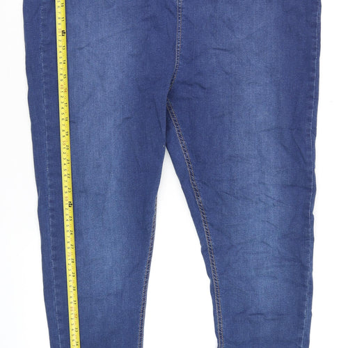Urban Bliss Women's Blue Plus Size 22 Skinny Stretch Denim Jeans