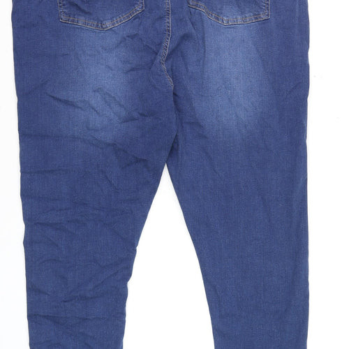 Urban Bliss Women's Blue Plus Size 22 Skinny Stretch Denim Jeans