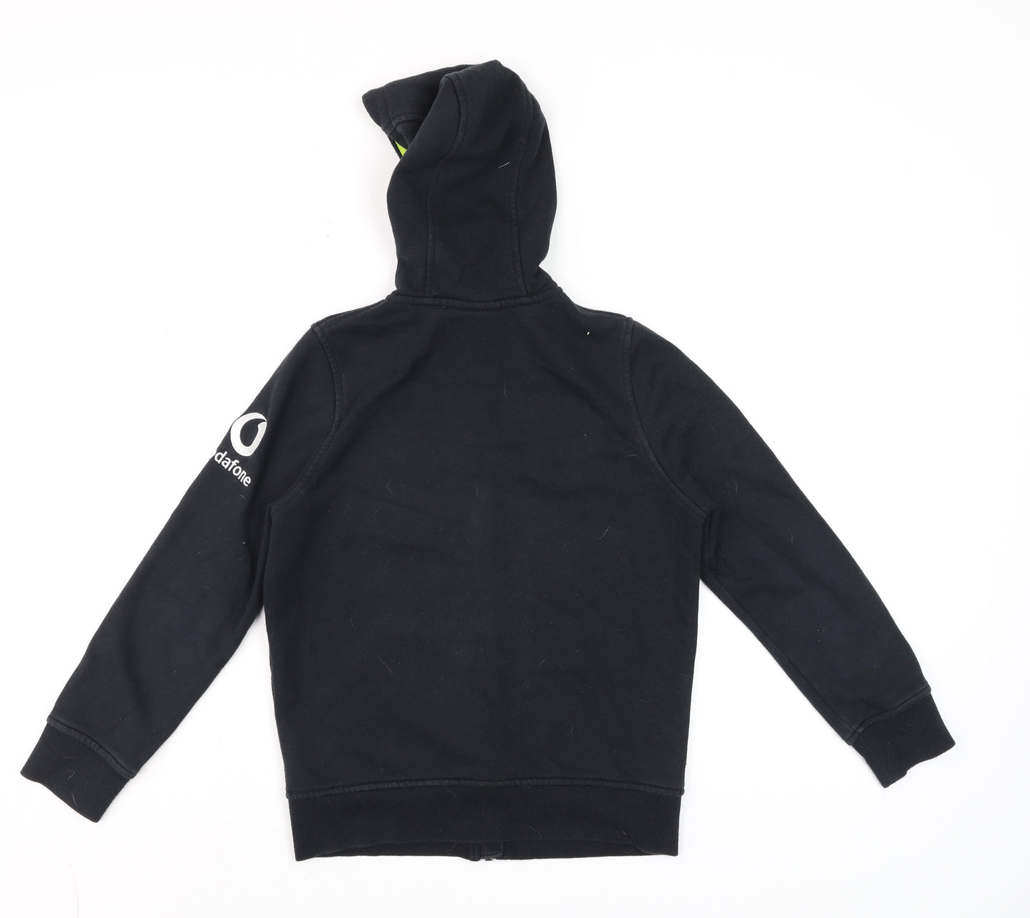 Canterbury Boys Black Full Zip Hoodie IRFU 10 Years Cotton Blend