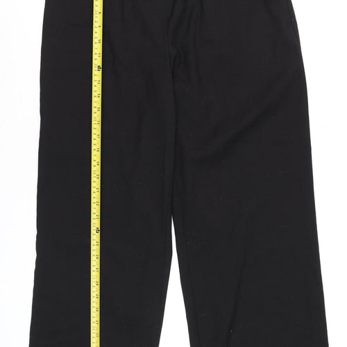 Gallery Women Black UK 12 Trouser Suit Trousers Stretch Polyester Blend