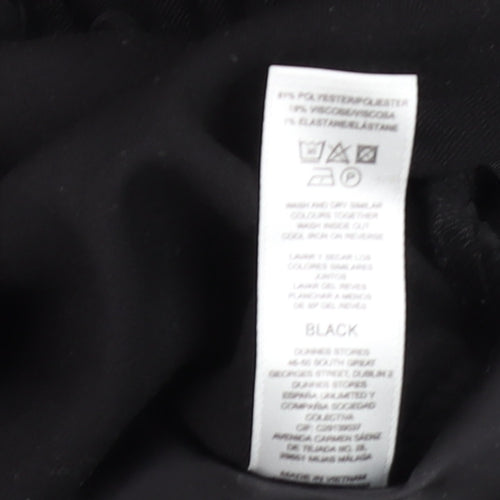 Gallery Women Black UK 12 Trouser Suit Trousers Stretch Polyester Blend