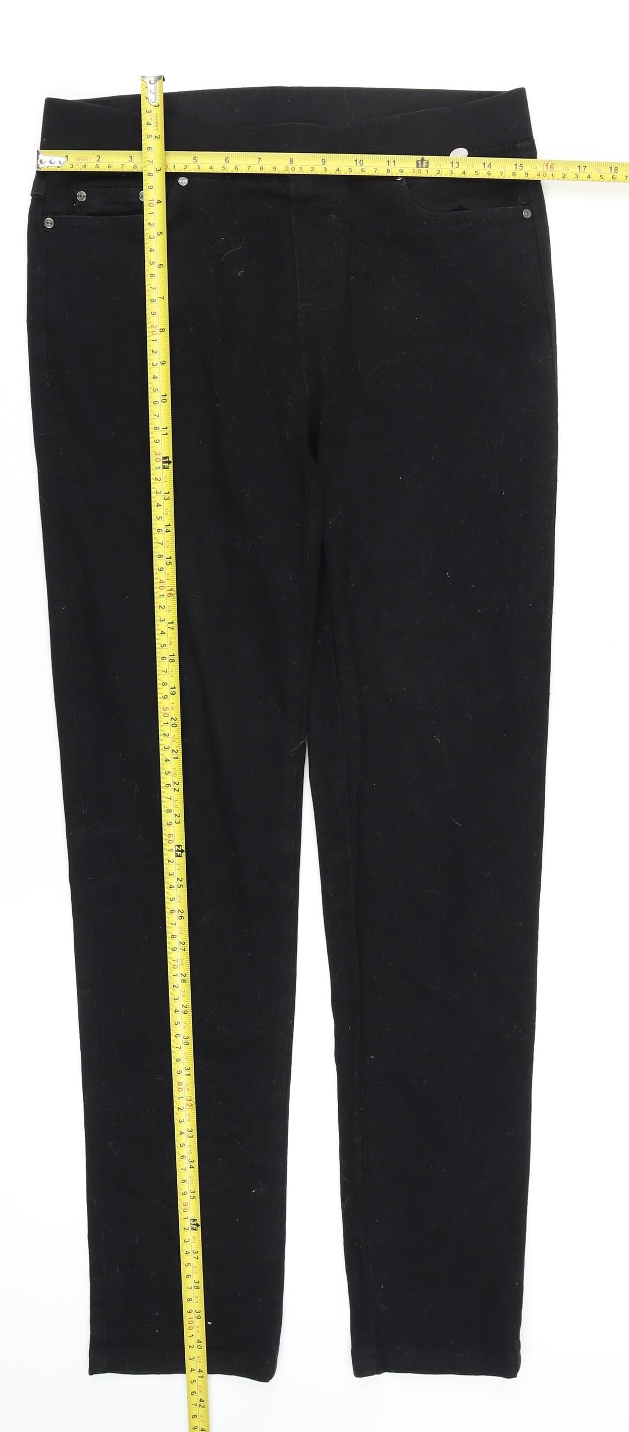 PINNS Women's Black Skinny Stretch Jeans Size 8