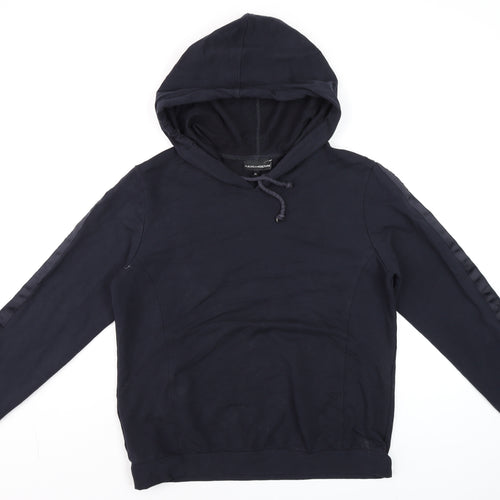 European Culture Men's Navy Blue Pullover Hoodie XL Cotton Blend